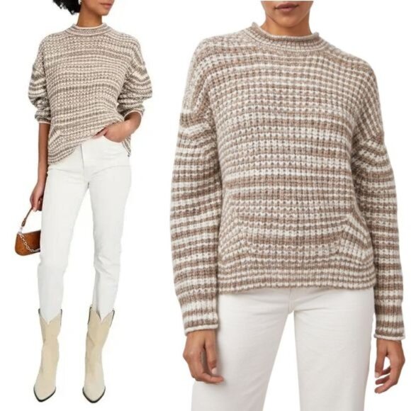 Rails Echo Knit Pullover Sweater Size XS Chunky Wool Alpaca Blend NEW $268 - Picture 1 of 9